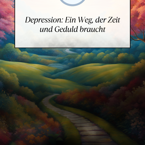 Depression: Ein Weg, der Zeit und Geduld braucht